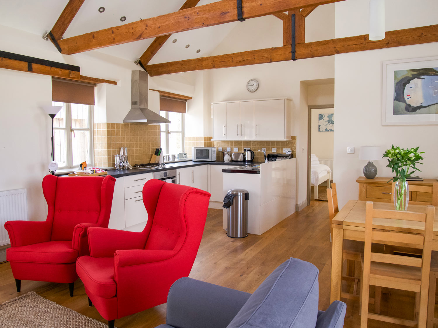 Swift Barn Open Planned Living Room | Kitchen & Dining Area