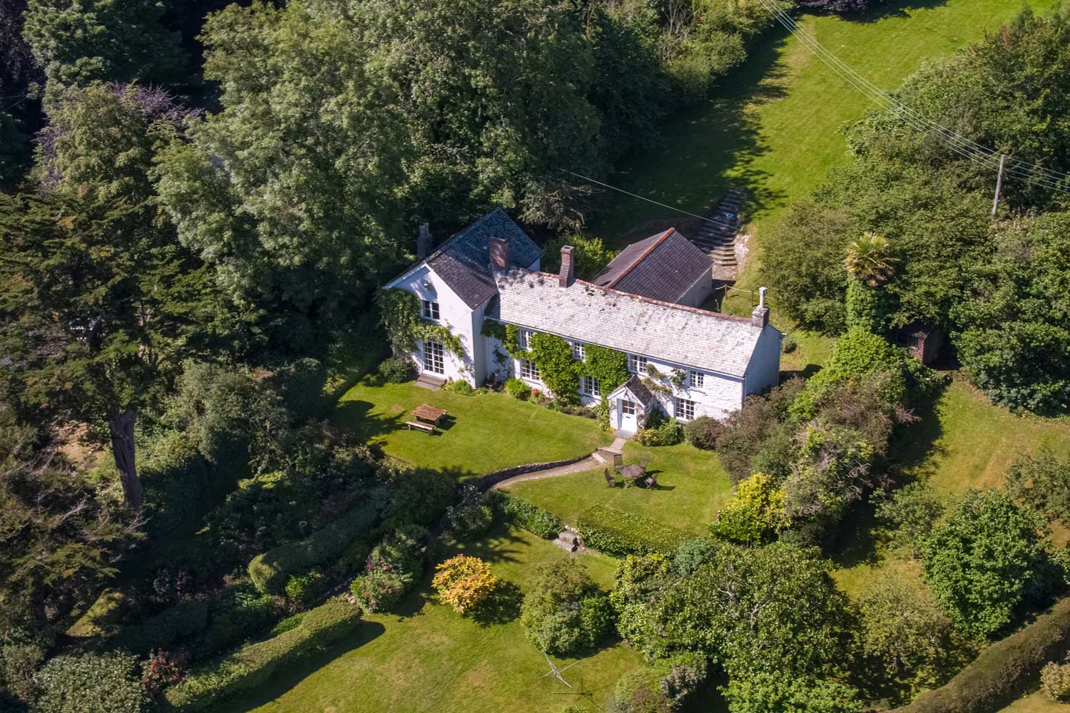 Weir Cottage from Above